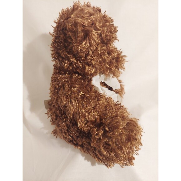 Nicole Curly Light Brown Bear Stuffed Animal Plush 10 Inch Style # Nov 1014 - Picture 4 of 9